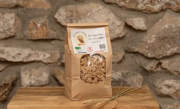 Coquicrètes complètes Bio au blé dur 