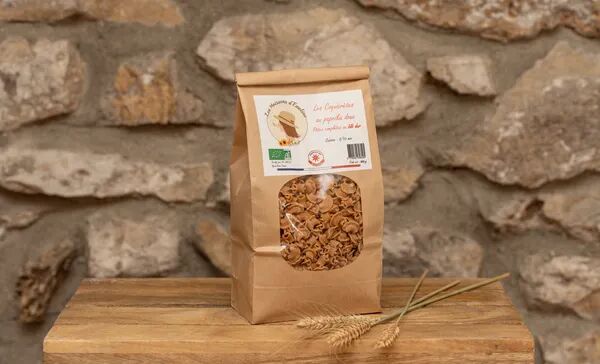 Coquicrètes complètes au blé dur Bio paprika doux 