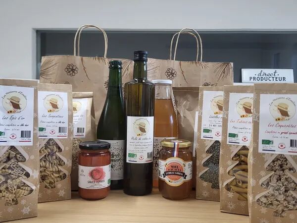 Coffret de Noël produits locaux