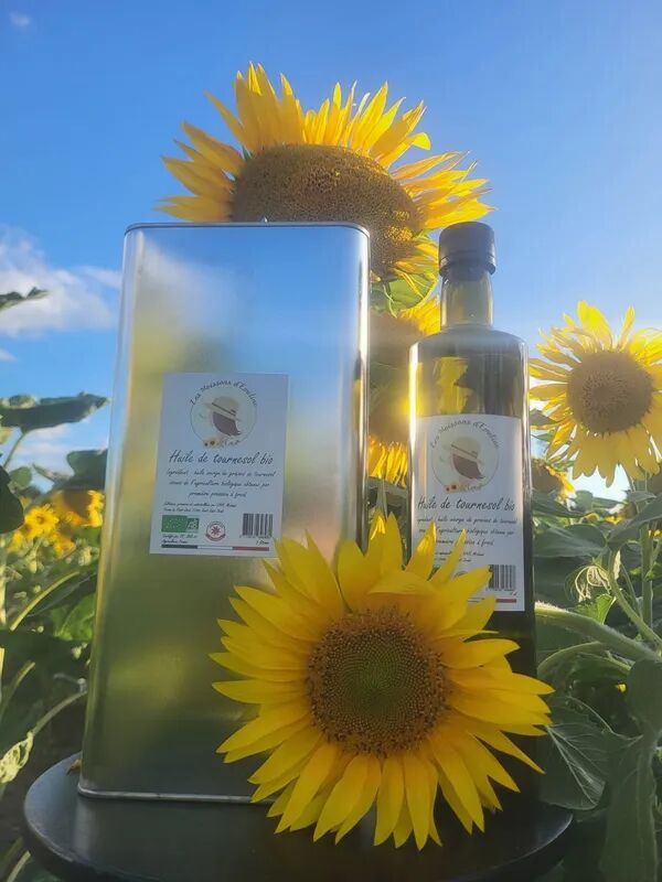 Huile de tournesol bio