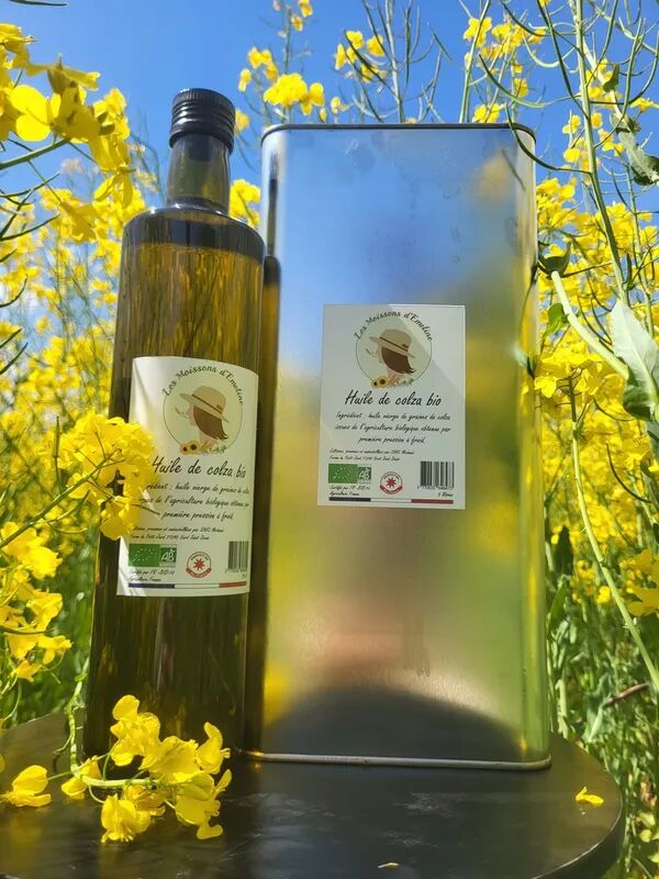 Huile vierge de colza première pression à froid