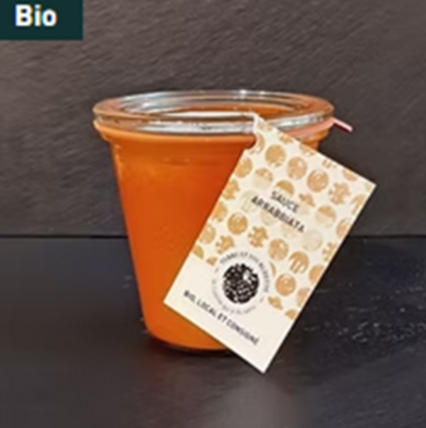 Sauce arrabiata bio 250g